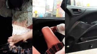 情趣裝加尾巴超市露出
