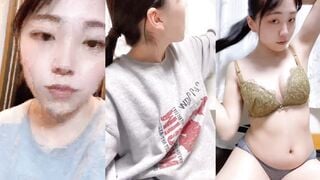 自拍脫衣自慰的女生