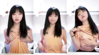 廣州嫩沒露奶自拍