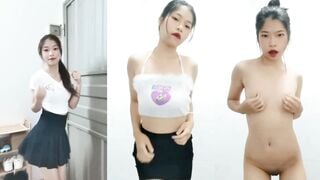 反差極貧美女騷貨熱舞合輯